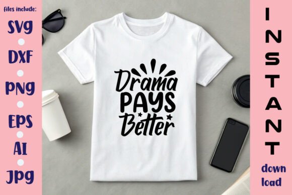 Drama Pays Better SVG Design