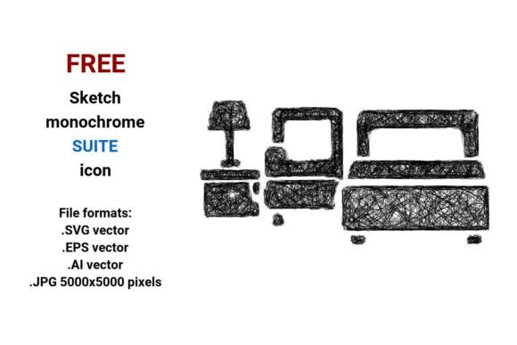 FREE Sketch Suite Icon Graphics for Freebies