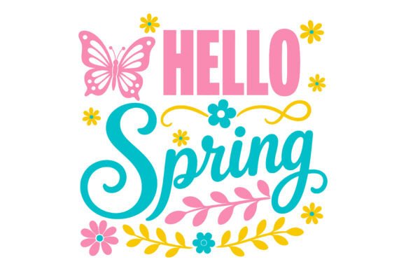 Happy Spring Flower Pot SVG: Graphics for Creative Crafters