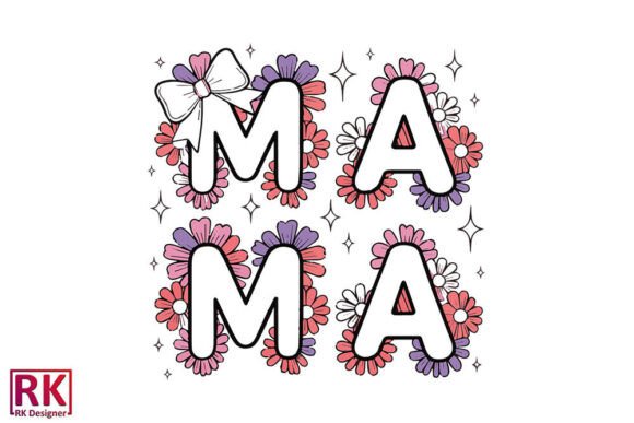 Mothers Day Svg Design,Mama: Graphics and Crafts