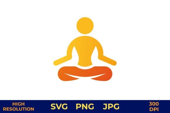 Person in Calm Meditation Pose Vector: Graphics and Freebies for Editorial Design