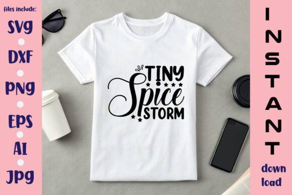 Tiny Spice Storm SVG Design for Crafts and Graphics