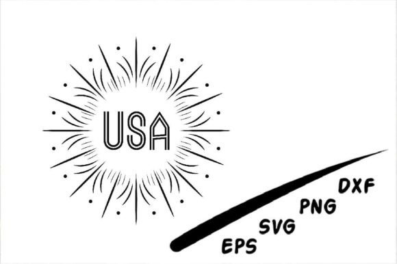 USA Fireworks SVG: Graphics for Patriotic Crafts